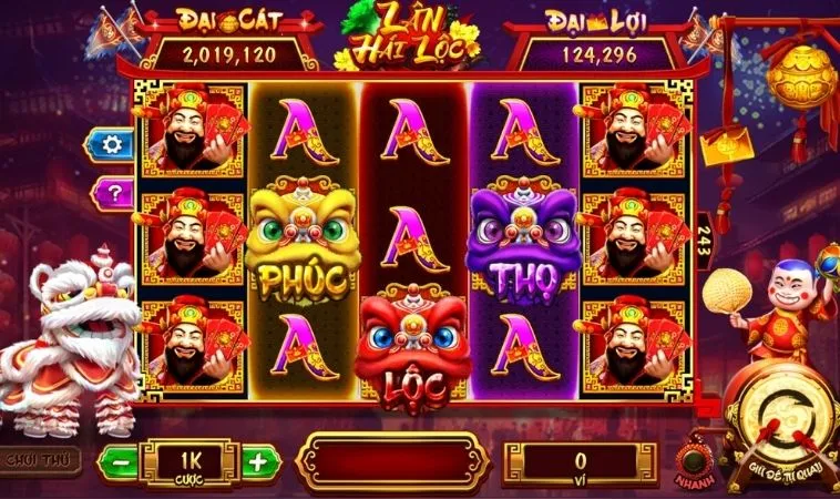 Chinh Phục Nổ Hũ Lân Hái Lộc M88 Với Chiến Thuật Thắng Khủng 2 Các biểu tượng trong game Nổ Hũ Lân Hái Lộc tại M88