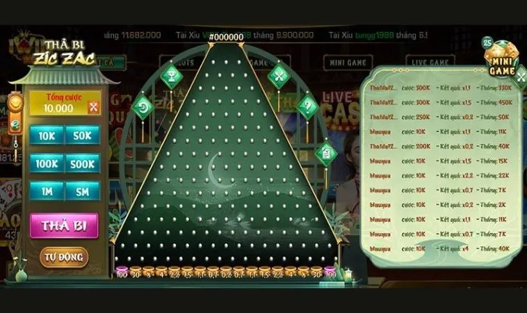 Tìm Hiểu Cách Chơi Game Nhanh ZicZac Tại M88 Để Thắng Lớn 2 Giao diện chơi game nhanh ZicZac tại M88